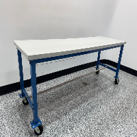 Global Industrial 8' Rolling Lab Bench image 0